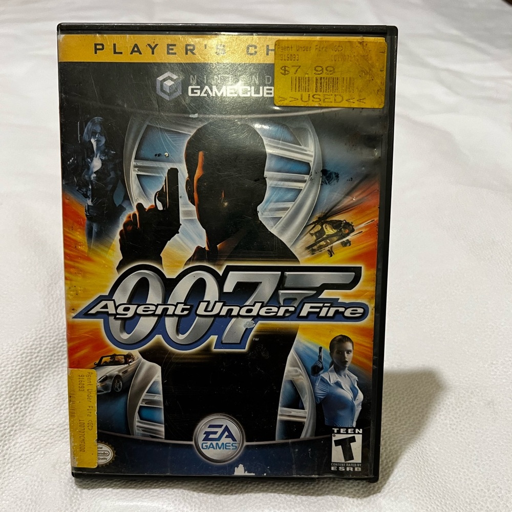 Nintendo GameCube James Bond 007 agent under fire